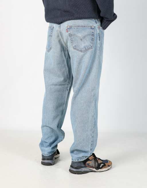 Vintage Levi's 550 34x30 denim jeans in light blue