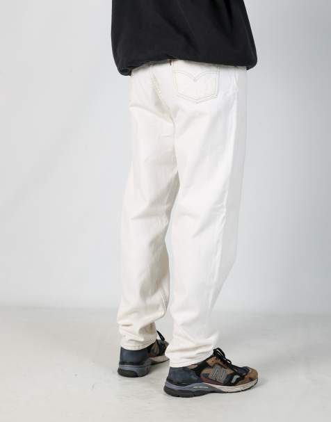 Vintage Levi's 550 34x32 denim jeans in cream - view 1