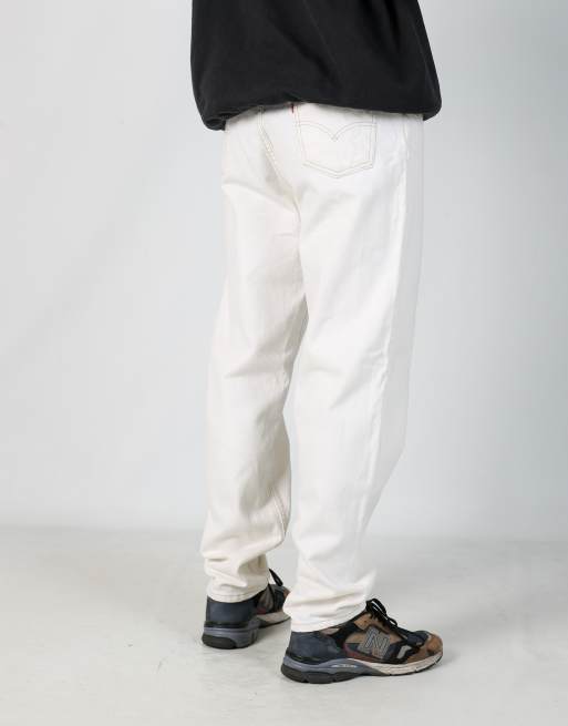 Vintage Levi's 550 34x32 denim jeans in cream