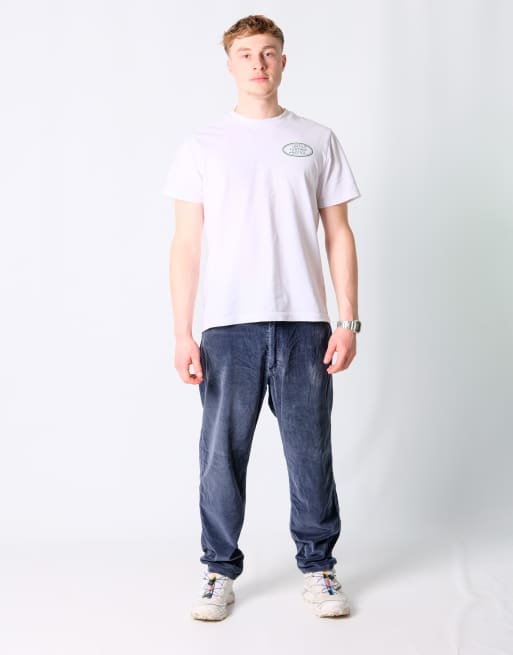 Vintage Levi's 550 36x30 Corduroy Baggy Pants Navy Blue, 2 of 4