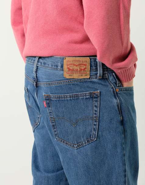 Vintage Levi's 550 36x30 Denim Jeans Blue - view 1