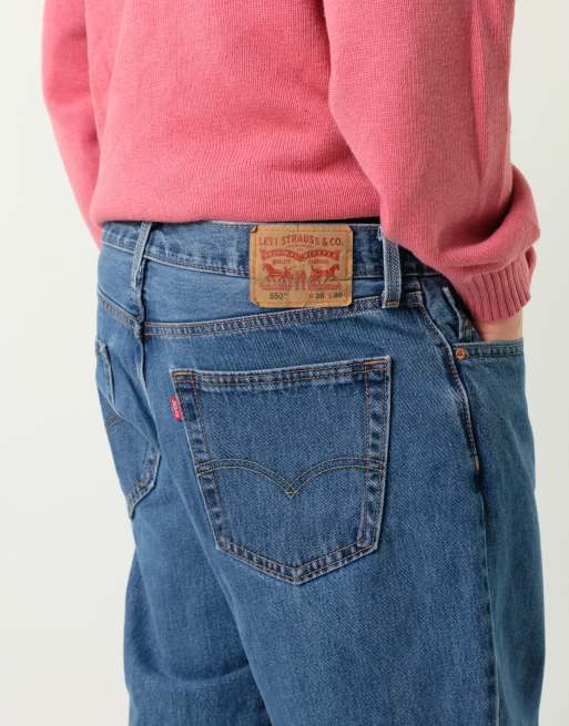 Vintage Levi's 550 36x30 Denim Jeans Blue