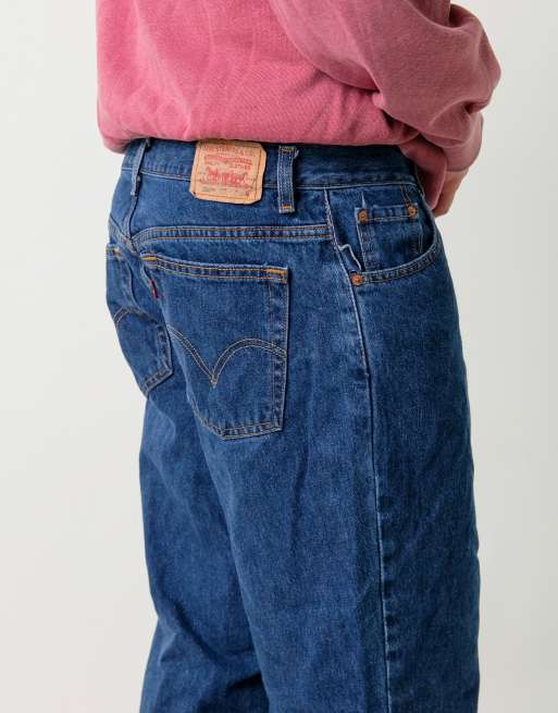 Vintage Levi's 550 36x32 Denim Jeans Blue