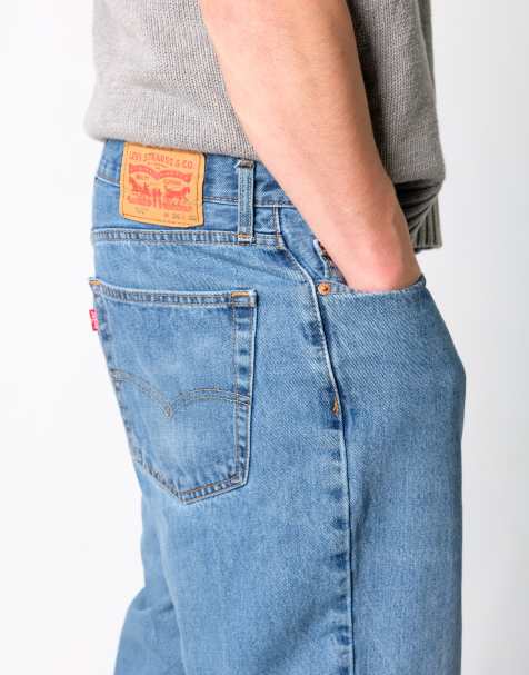 Vintage Levi's 550 36x32 Denim Jeans Blue - view 1