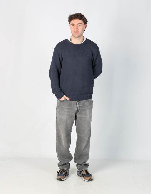 Vintage Levi's 550 36x32 denim jeans in charcoal grey