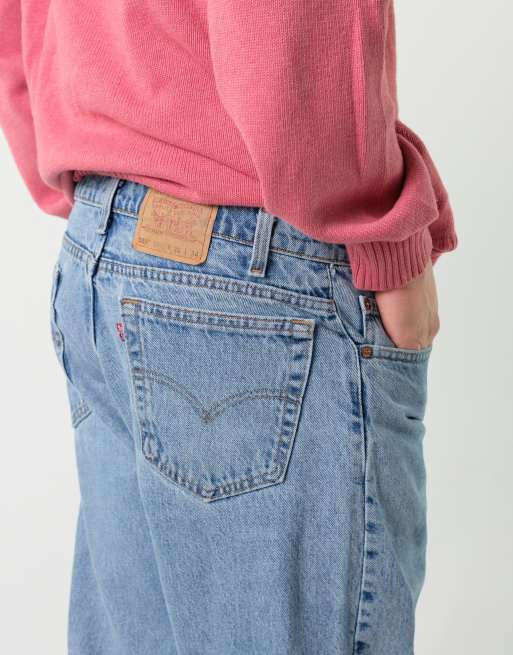 Vintage Levi's 550 36x34 Denim Jeans Blue