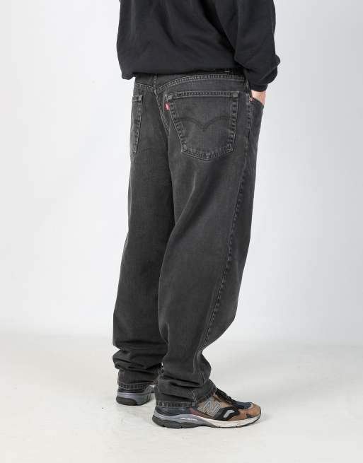 Vintage Levi's 550 38x32 denim jeans in black