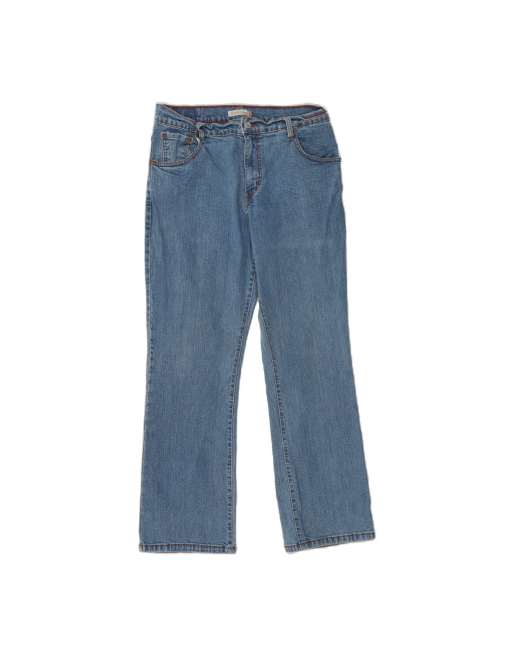 Vintage Levi's 550 Relaxed Fit Bootcut Jeans US 12 Large W34 L29 In Blue