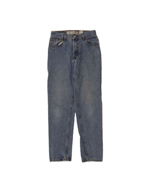 Vintage Levi's 550 Tapered Jeans US 4 Small W28 L30 In Blue