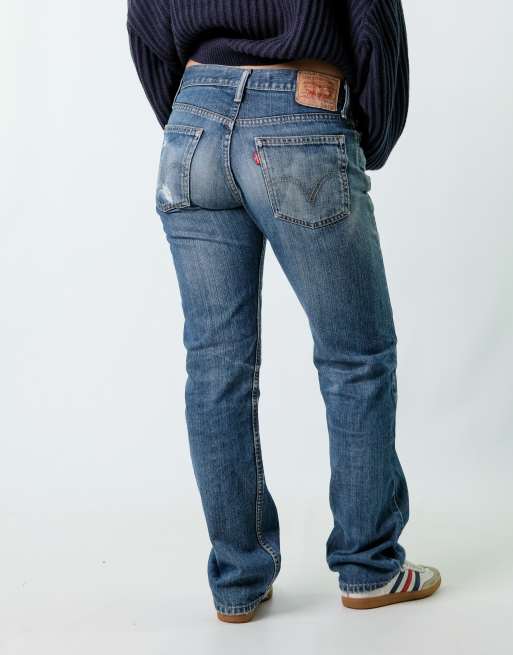 Vintage Levi's 554 31x32 Denim Jeans Blue