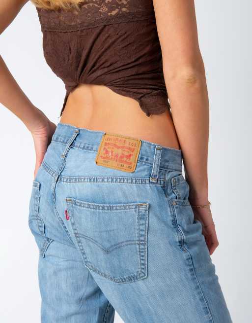 Vintage Levi's 559 31x32 Denim Jeans Light Blue