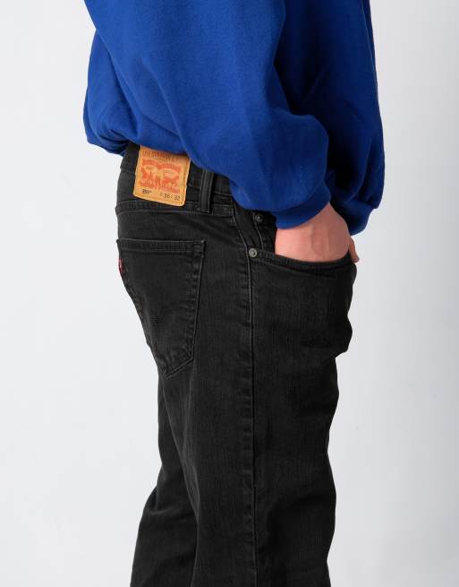 Vintage Levi's 559 36x32 Denim Jeans Black | ASOS