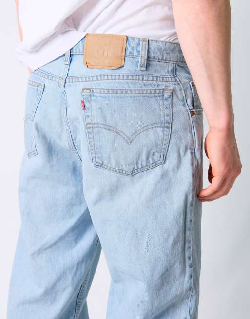 Vintage Levi's 560 34x34 Denim Jeans Light Blue | ASOS