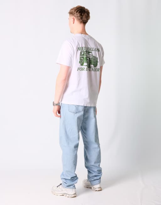 Vintage Levi's 560 34x34 Denim Jeans Light Blue | ASOS