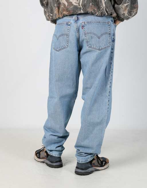 Vintage Levi's 560 36x34 denim jeans in light blue