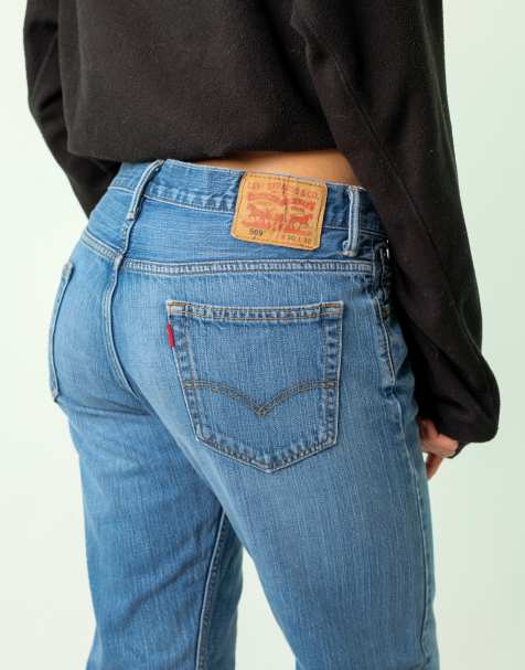 Vintage Levi's 569 30x32 Denim Jeans Blue - view 1