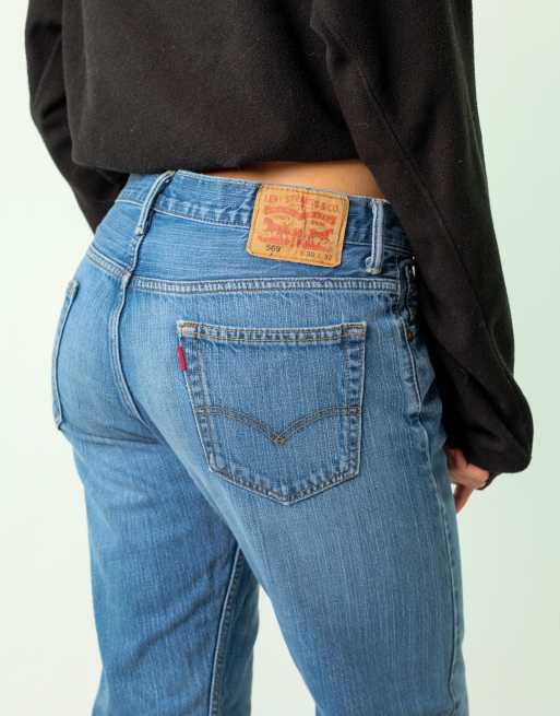 Vintage Levi's 569 30x32 Denim Jeans Blue
