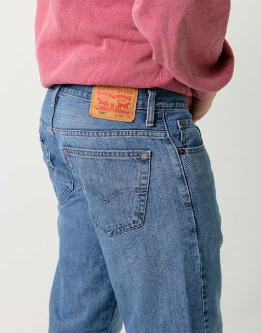 Vintage Levi's 569 32x32 Denim Jeans Light Blue