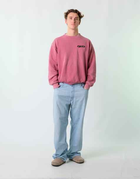 Vintage Levi's 569 36x32 Denim Jeans Light Blue - view 1