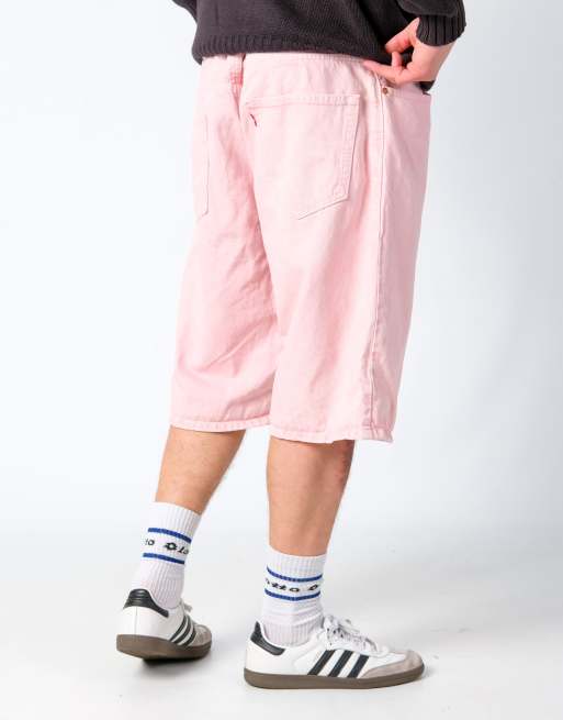Levi 569 ピンク ショーツ 34 LEVI'S リーバイス 569 デニム ショート パンツ 34インチ