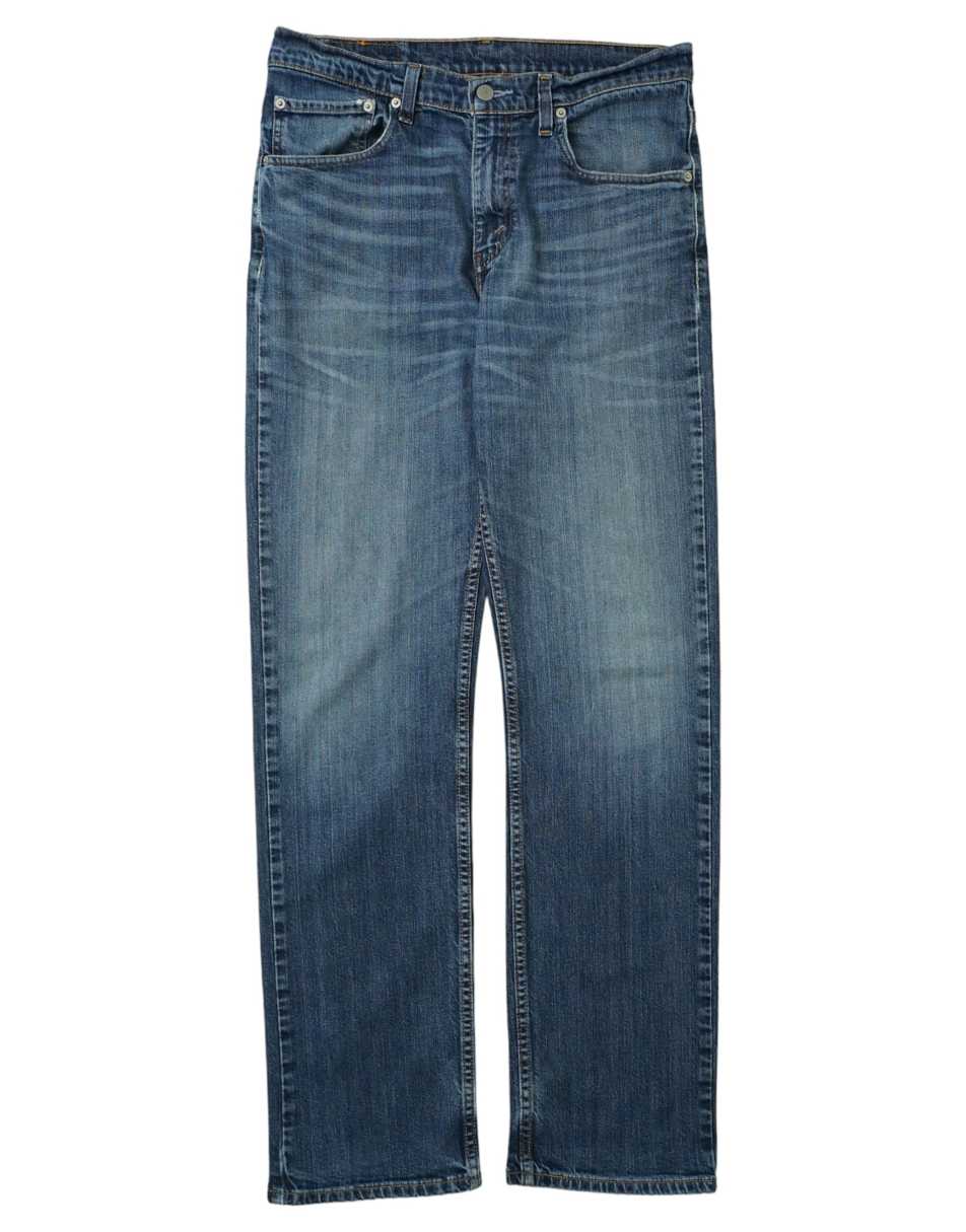 Vintage Levis 752 Size M Straight Jeans In Blue