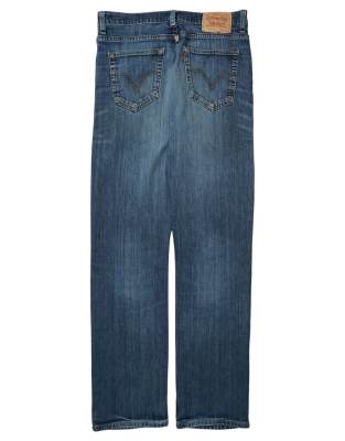 Vintage Levis 752 Size M Straight Jeans In Blue