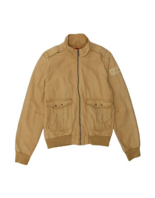 Vintage Levi's Bomber Jacket UK 38 Medium In Beige