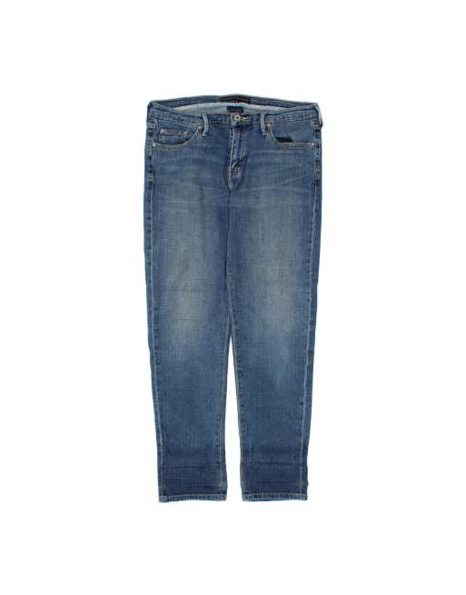 Vintage Levi's Boyfriend Slim Jeans US 6 Medium W32 L30 In Blue