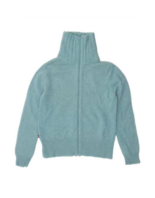 Vintage Levi's Cardigan Sweater UK 16 Large In Blue