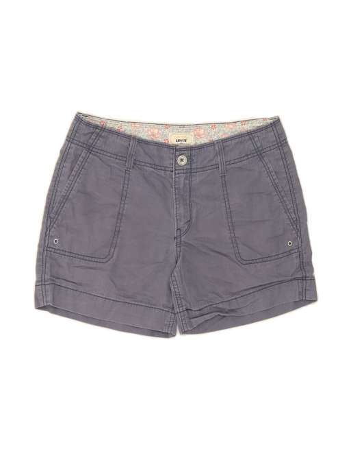 Vintage Levi's Chino Shorts US 4 Small W32 In Blue