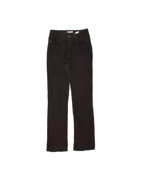 Vintage Levi's Classic Bootcut Jeans US 6 Medium W30 L33 In Black - view 1