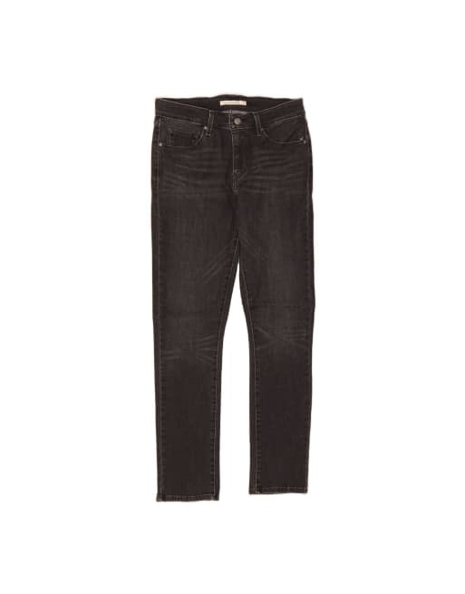 Vintage Levi's Classic Fit Mid Rise Slim Jeans US 8 Medium W29 L30 In Black