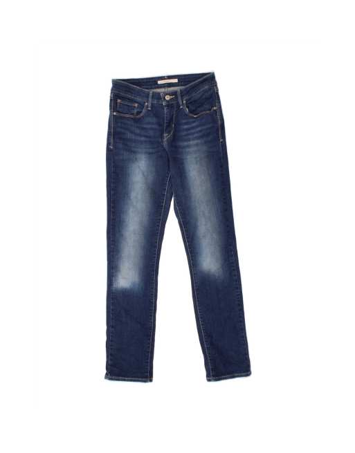 Vintage Levi's Classic Mid Rise Slim Jeans US 6 Medium W28 L30 In Blue