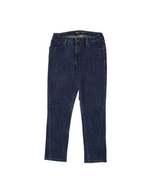 Vintage Levi's Classic Rise Slim Jeans Us 12 Large W31 L31 In Blue