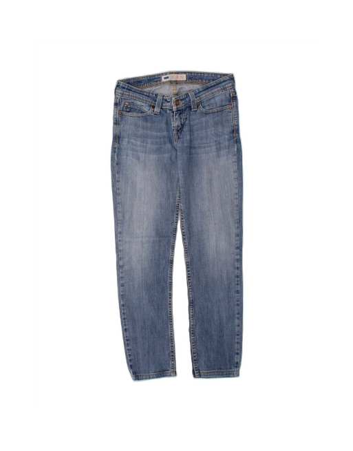 Vintage Levi's Demi Curve Slim Jeans Us 5 Medium W32 L28 In Blue