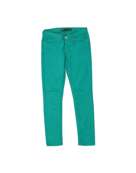 Vintage Levi's Demi Curve Slim Jeans US 5 Small W27 L30 In Turquoise - view 1