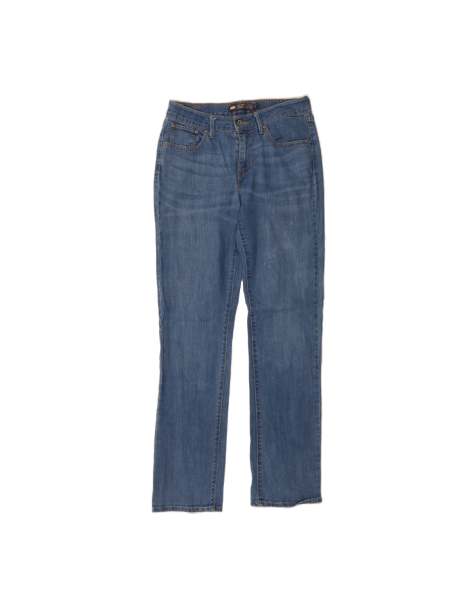 Vintage Levi's Demi Curve Straight Jeans US 10 Large W30 L30 In Blue - view 1