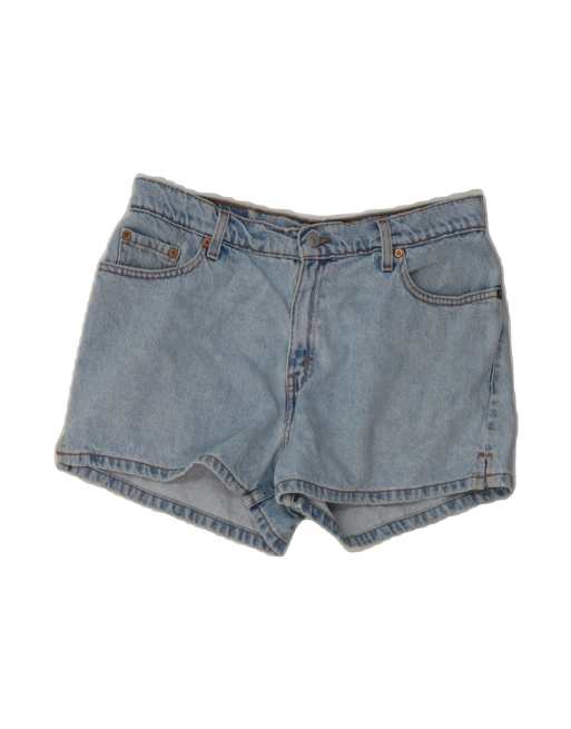 Vintage Levi's Denim Shorts US 13 Large W32 In Blue