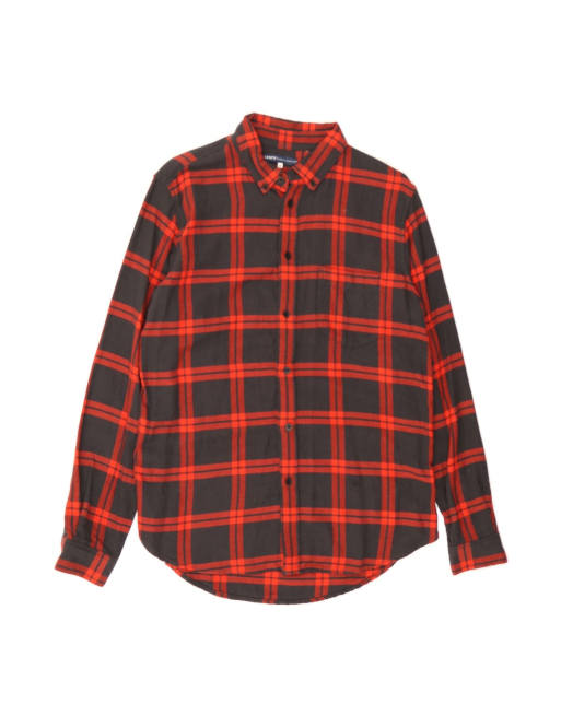 Vintage Levi's Flannel Shirt Medium In Black Check