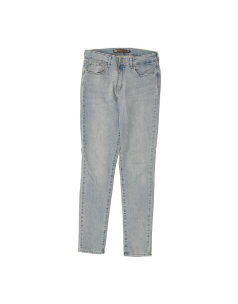 Vintage Levi's High Rise Slim Jeans US 6 Medium W28 L32 In Blue - view 1