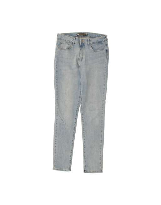 Vintage Levi's High Rise Slim Jeans US 6 Medium W28 L32 In Blue