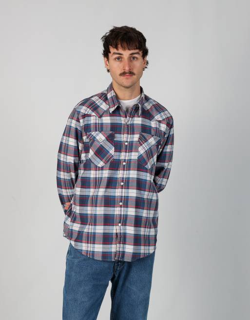 Vintage Levi's l long sleeve shirt in blue