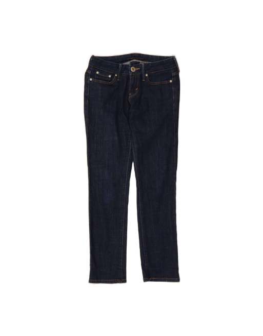 Vintage Levi's Low Slim Jeans US 2 XS W28 L28 In Blue