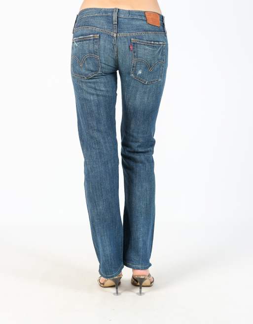 Vintage Levi's M bootcut jeans in blue, 4 of 4