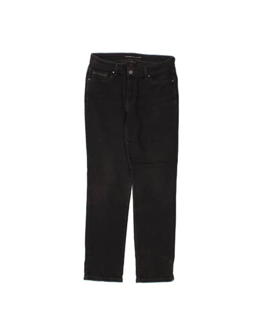Vintage Levi's Mid Rise Slim Jeans US 10 Large W30 L30 In Black