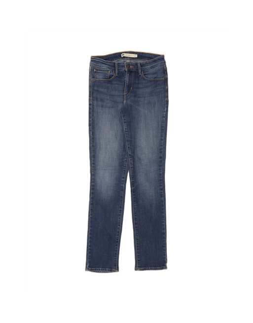 Vintage Levi's Mid Rise Slim Jeans US 6 Medium W28 L30 In Blue