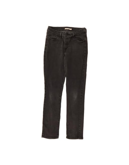 Vintage Levi's Mid Rise Slim Jeans US 8 Medium W29 L30 In Grey
