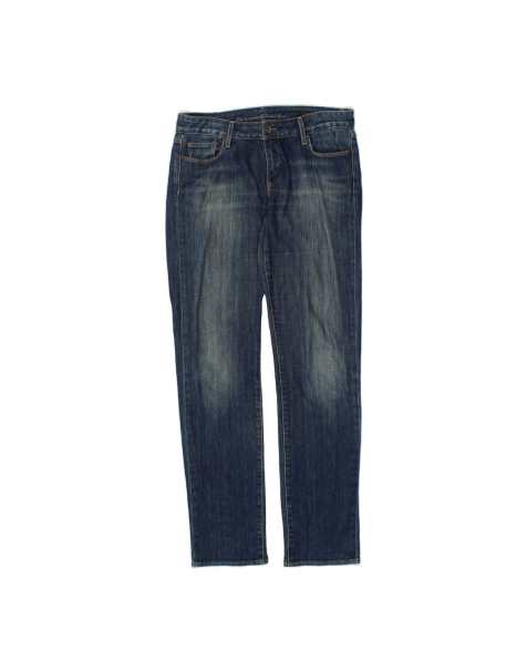 Vintage Levi's Mid Rise Straight Jeans US 6 Medium W32 L32 In Blue - view 1