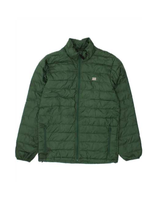 Vintage Levi's Padded Jacket UK 38 Medium In Green