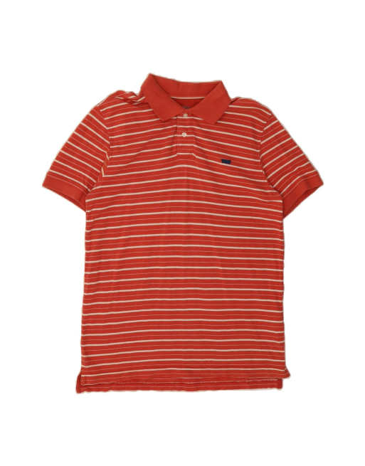 Vintage Levi's Polo Shirt Medium In Red Striped